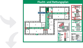 Flucht- und Rettungsplan